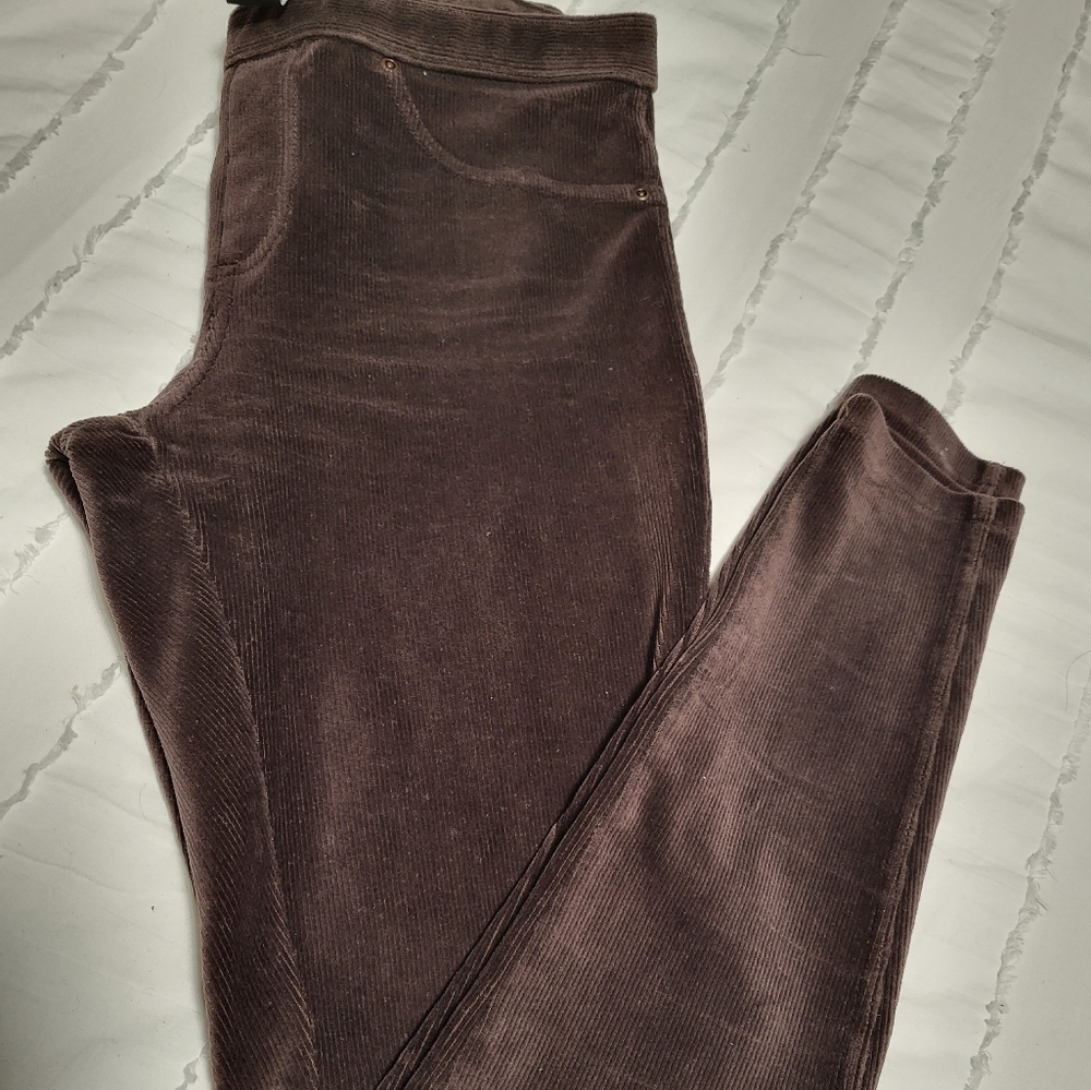 Hue brown leggings velvet small - Picture 5 of 14